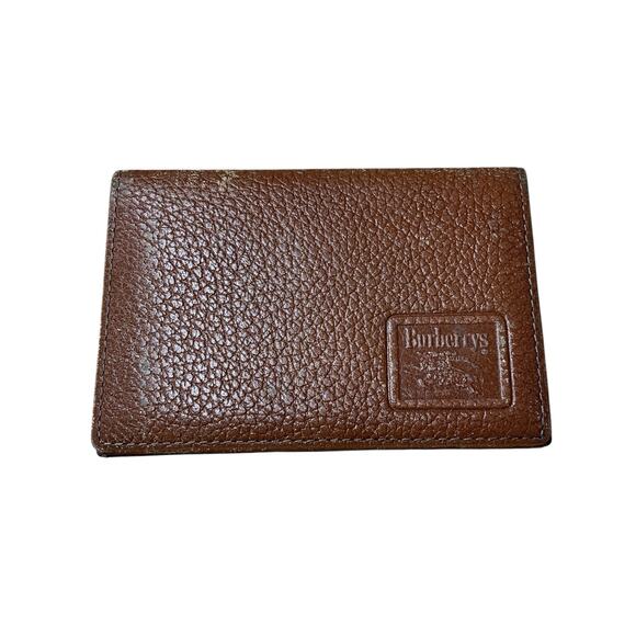 924. Burberry leather card  holder - Picture 1 of 5